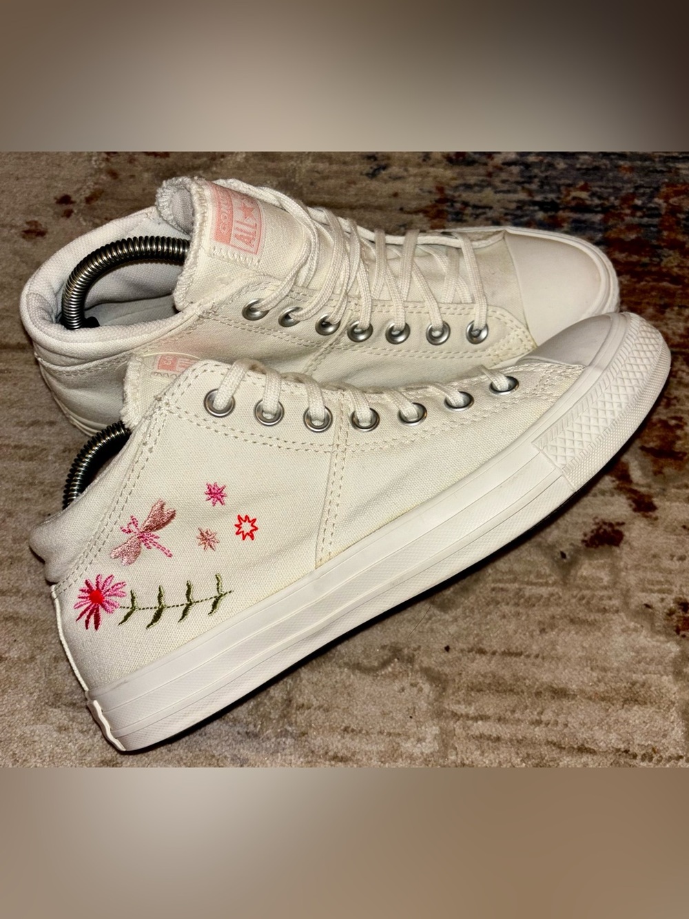 Converse Chuck Taylor All Star Madison Mid Egret/Pink Solstice Sneakers